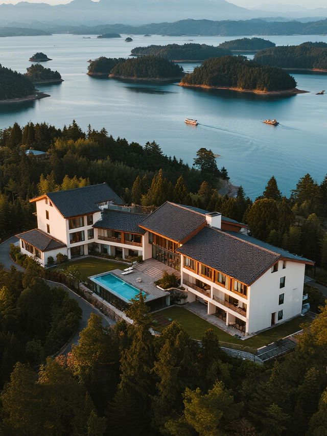 杭州12月親子遊｜千島湖山頂酒店遛娃超讚