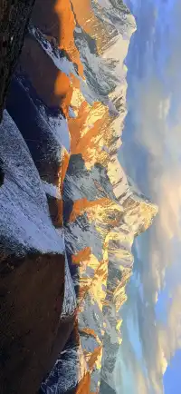 原來冷嘎措的日照金山 才是川西頂流！！！