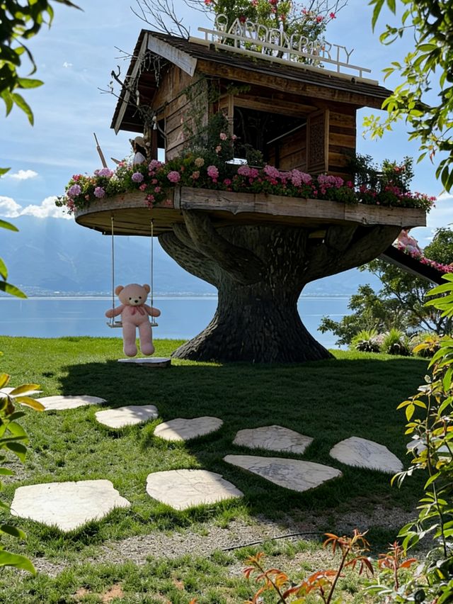 小屋是不是很有童話感！！