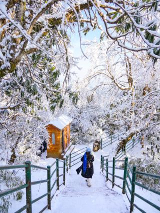 นี่ไม่ใช่ซินเจียง! ทิวทัศน์หิมะรอบๆ เฉิงตูนั้นงดงามอย่างแท้จริง!!