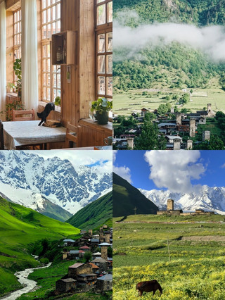 The ultimate reverse summer getaway with kids in July and August! Mestia, Kazbegi, Borjomi, and Signagi—these 4 cool spots