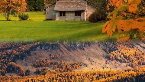 스위스의 가을｜신이 쏟아버린 팔레트, 11곳의 환상적인 명소 — traveler post in 뮈렌