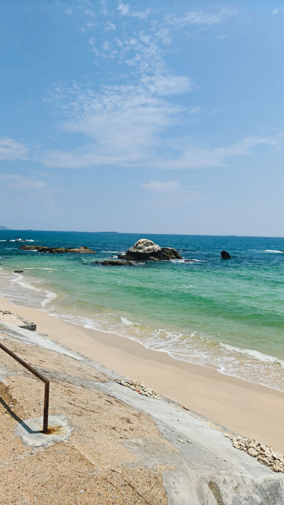 I was healed by this blue at the beach in Mui Ne, Vietnam!