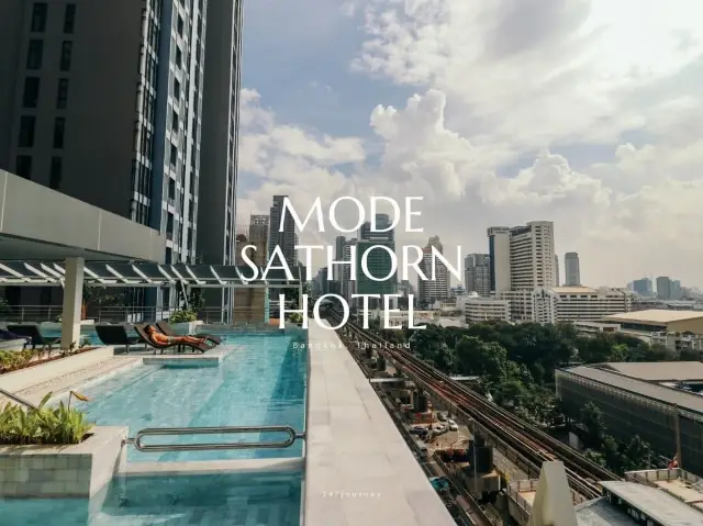 เปิดโหมดพักผ่อนแบบเต็มรูปแบบ Mode Sathorn Hotel