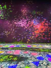 澳門其中一個最火紅的景點😍 #teamLab 無買錯飛～^_^入面好靚又好玩！
