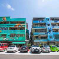 ถ่ายรูปสตรีทอาร์ทสุดชิคกลางชุมชน WEIWUYING STREET ART VILLAGE