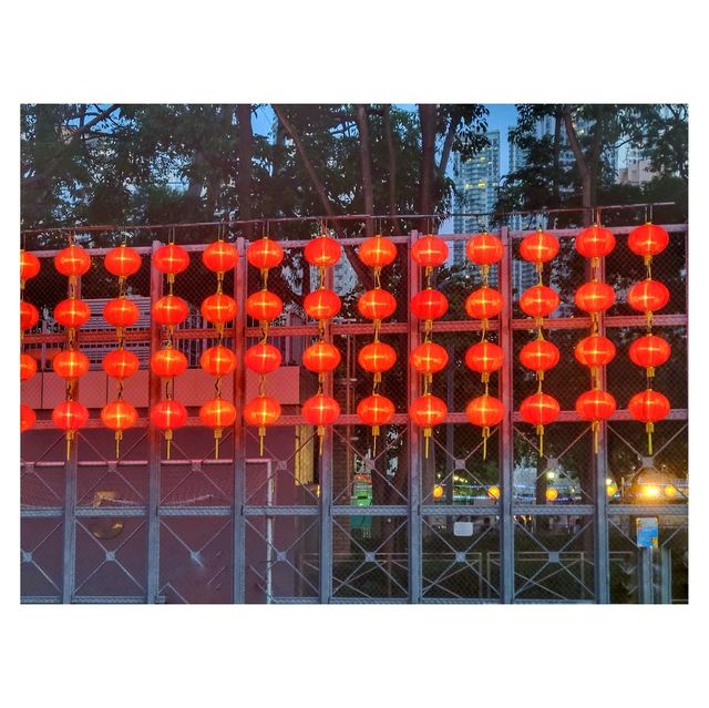 維園中秋戲棚。維多利亞公園 