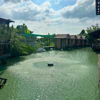 บึงบัว คาเฟ่ บรรยากาศ​ชิวๆ ริมบึงบัว 