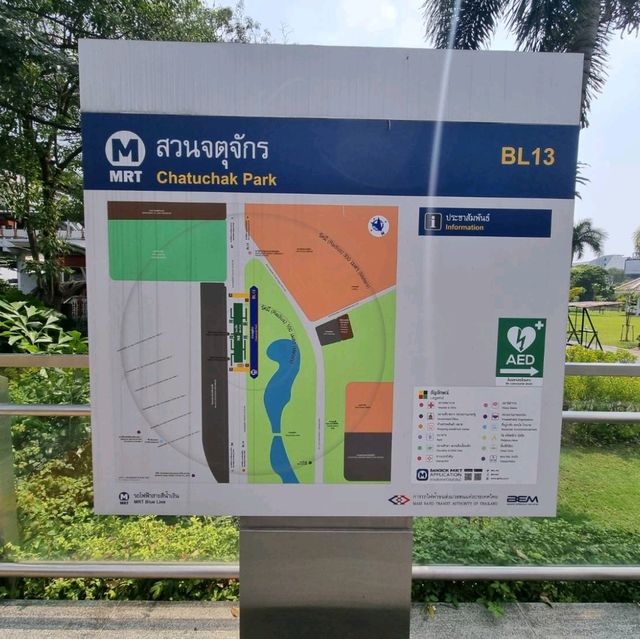 สวนจตุจักร 🌿🌷 