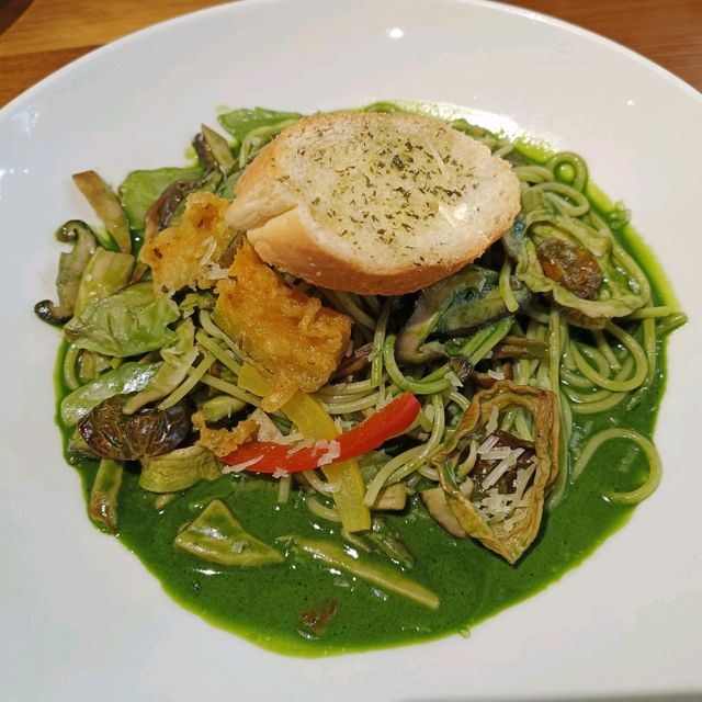 屏東暗巷美食~打舖2號店 原愛心幼兒園 滿滿的蔬食創意料理