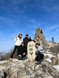 광활한 봉우리와 운해가 아름다운 이곳 "치악산 비로봉"