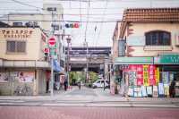 นั่งรถไฟไปขอพรที่ศาลเจ้าสุมิโยชิกันค่ะ