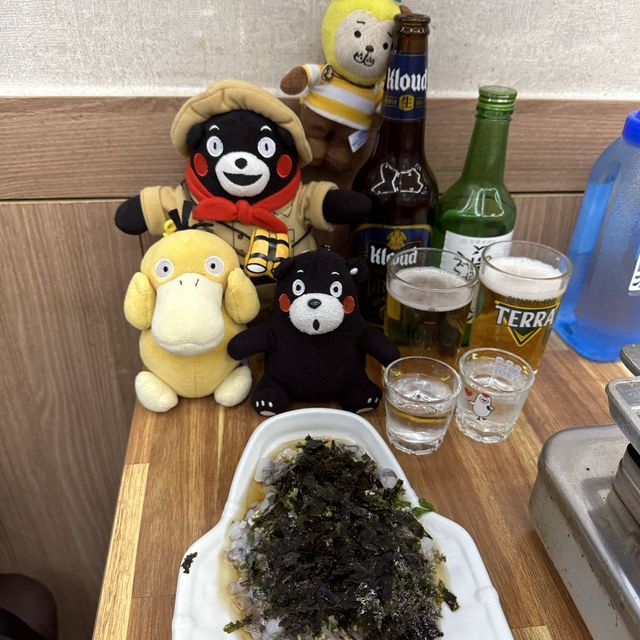 釜山名物燒海鰻🤪