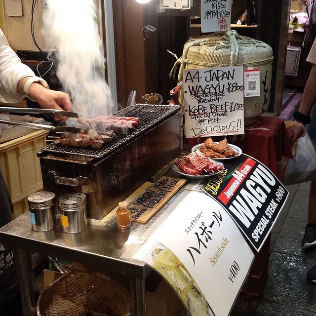 京都特色美食街 – 錦巿場🍣🍢🍡🍦🍜