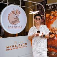 Mangglom deep fried icecream - มังกลม 🍨