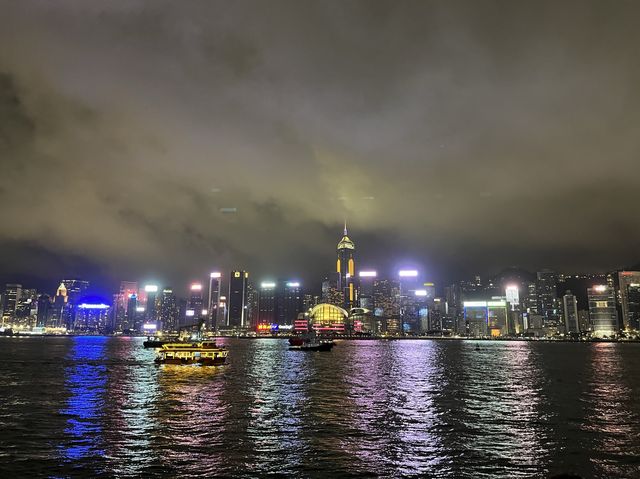 【The symphony of lights in Victoria Harbor 】