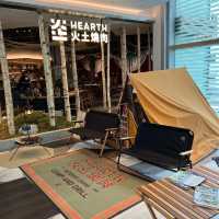 日式燒肉露營風！K11 Art Mall 火土燒肉｜玩味感十足．必食月見醬燒飯團🍚