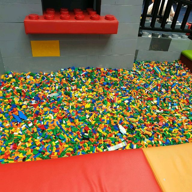 Legoland Lobby overload with legos! 