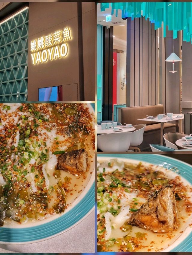 青衣都有酸菜魚食仲有勁抵片皮鴨餐