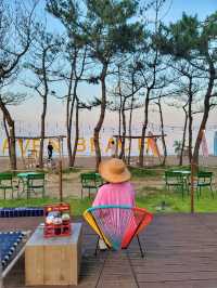 휴양지 온듯! 노을타임 오션뷰 직관 힐링카페🏝