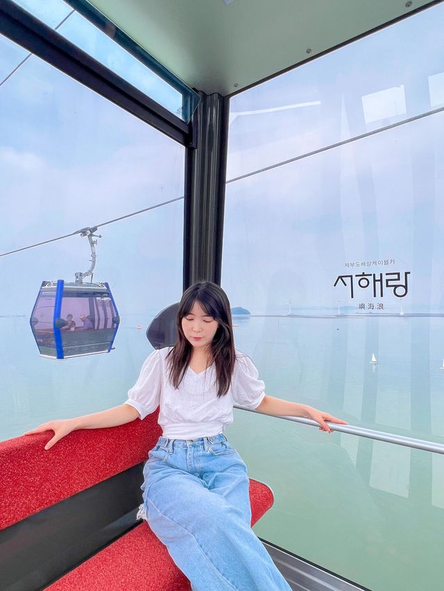 바다위를 건너는 케이블카의 매력🚠🩵