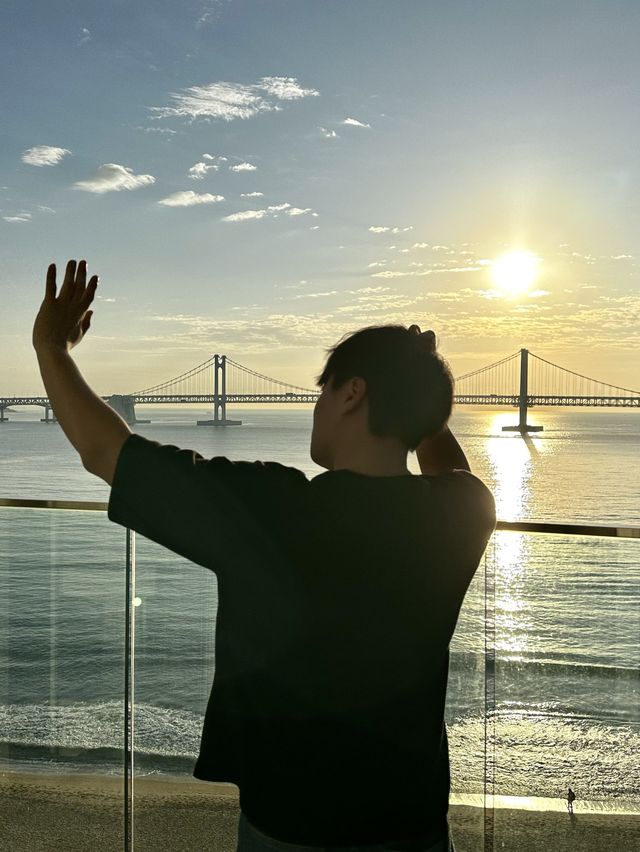 광안리의 광안대교뷰가 너무 이쁜 풀빌라🩵