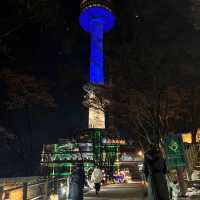 크리스마스 데이트 장소 추천 ! 서울 남산타워 자물쇠트리랑 같이 사진찍고 인생샷 건지기!! 😁