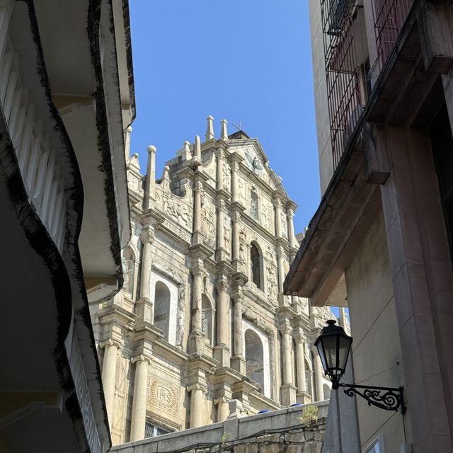 Picture worthy spot at Ruins of Saint Paul