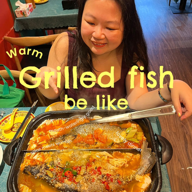 Eat Grilled Fish By The Quay in Singapore 