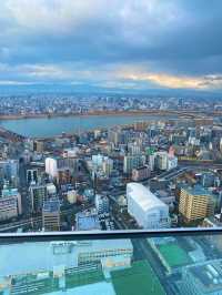梅田スカイビル40階カフェ眺望がすごすぎる