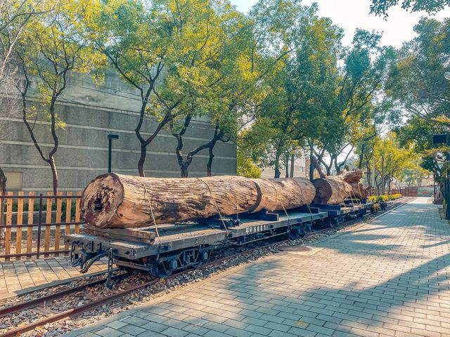 日本時代的木材產業園區，嘉義製材所園區