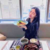 뷰맛집 호텔 레스토랑에서 점심뷔페 고고🫶🏻