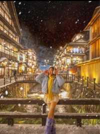 Ginzan Onsen หมู่บ้านออนเซ็นโบราณสวยมาก❄️❄️