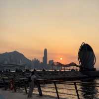 日落時分的浪漫-香港東岸公園主題區
