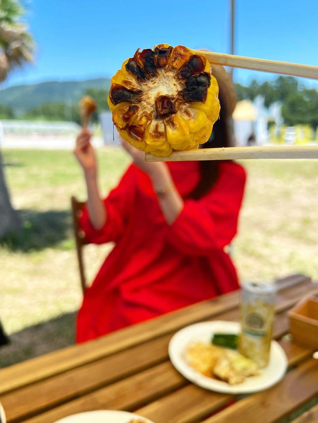 【福岡グルメ】海のそばで最高の眺めを楽しみながらバーベキュー！