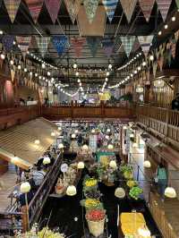 Unique food court in Bangkok