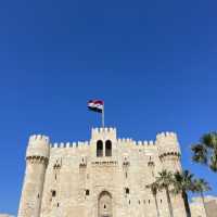 Ancient defense fortress of Alexandria 