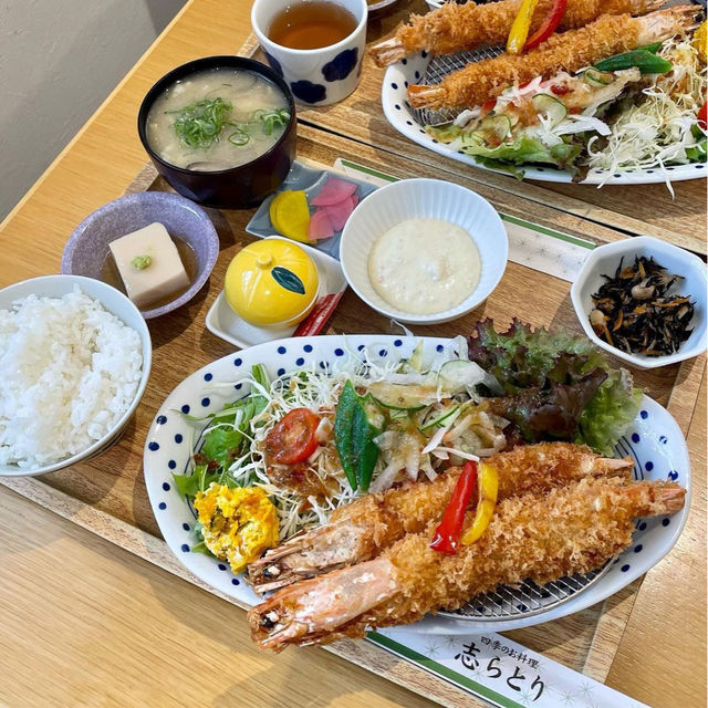【福岡グルメ】大海老の定食が気になって行ってきたよ
