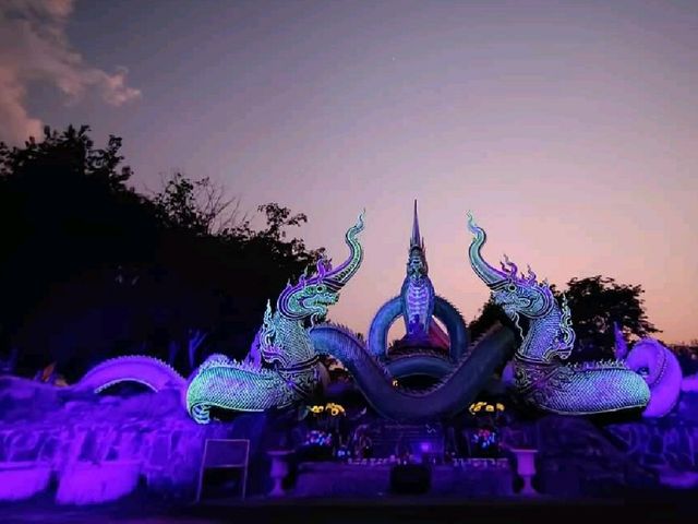 ชมพญานาคเรืองแสง @วัดป่าภูปัง