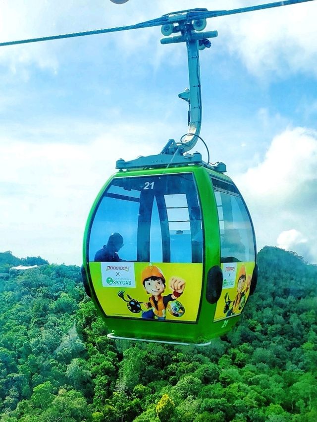 Sky Bridge with breathtaking views in Langkawi, Malaysia