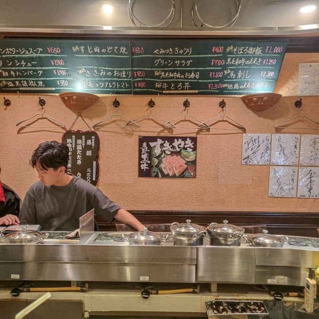 스키야키 맛집은 여기! 오사카 “Shabumai”