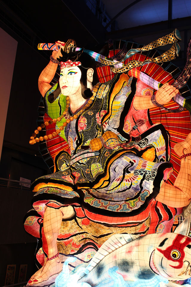青森景點｜青森三大睡魔祭之一五所川原立體睡魔館(立佞武多之館)