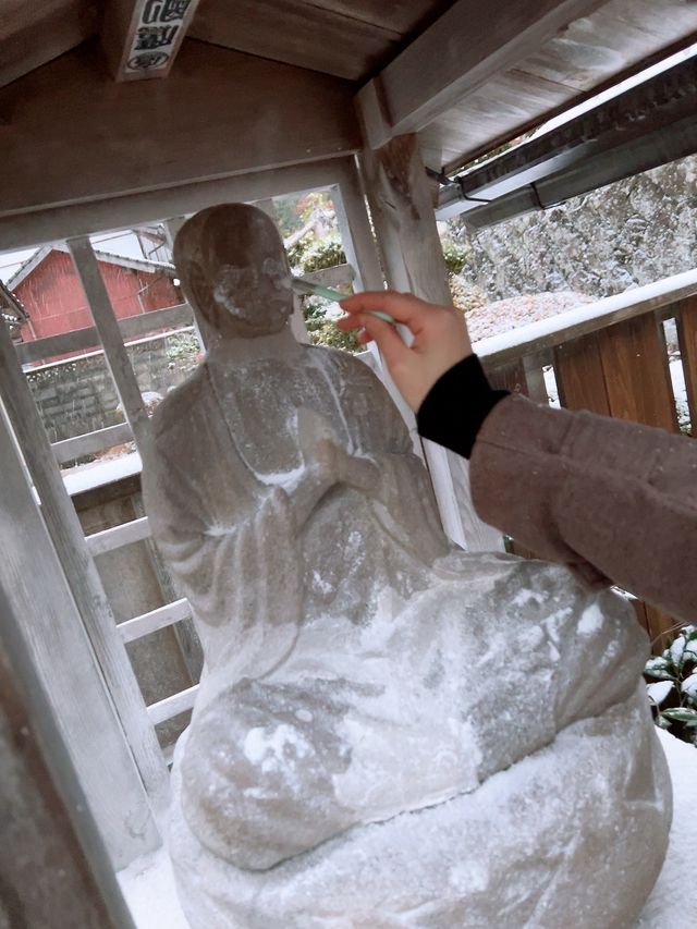【島根/フォトスポット】美肌祈願ができるおしろい地蔵さま