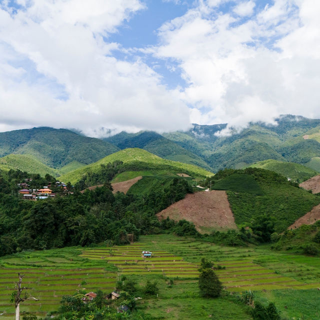 🏔️ที่พักสะปัน วิวภูเขา ติดลำธาร นอนฟังเสียงน้ำไหล