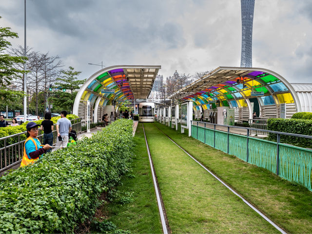 City walking in Guangzhou