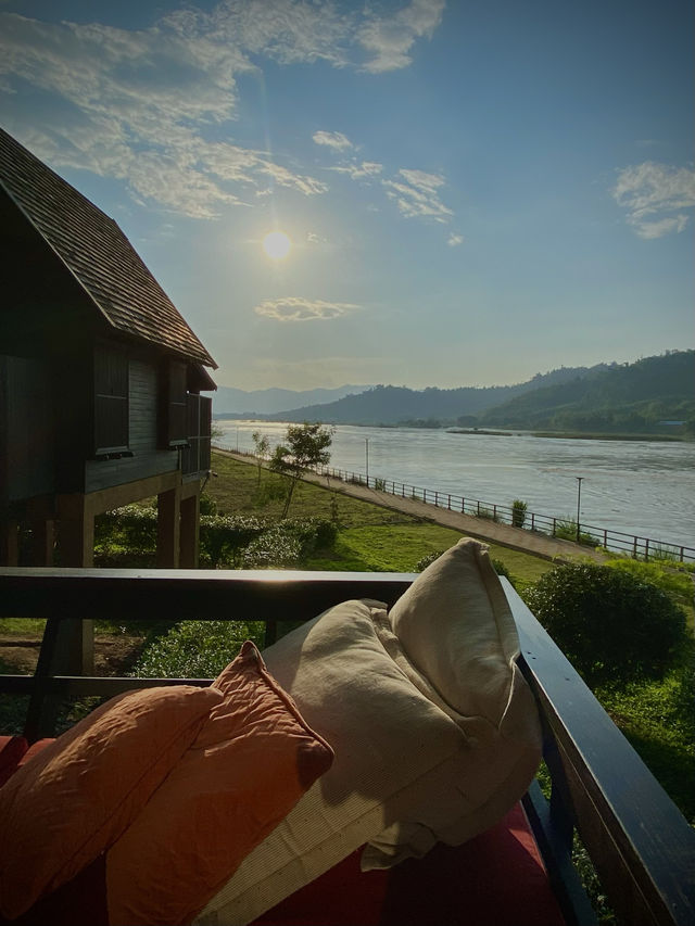 Farm Stay 100 ไร่ริมแม่น้ำโขง🏹แบบชีวิตไม่ลำบาก