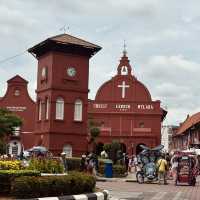 Historic Charm of Christ Church Melaka