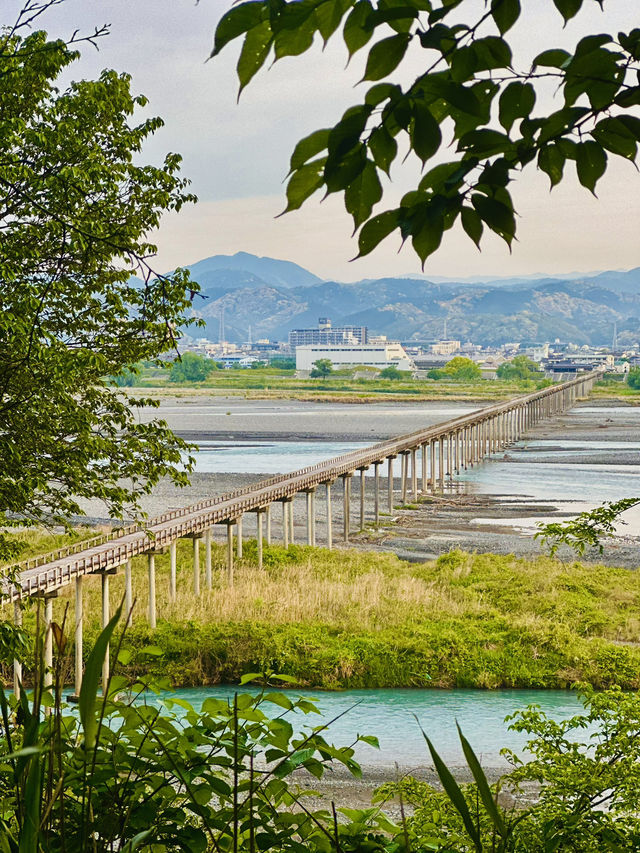 【観ないと損】ご利益は厄除けと長生き⁉️たった100円で木造橋の絶景が堪能できるコスパ最強スポット✨