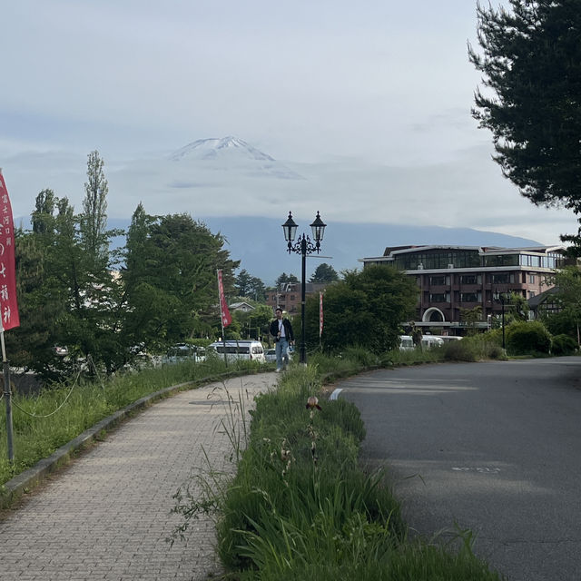 A Lucky Encounter with Mount Fuji at Lake Kawaguchi