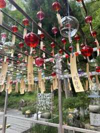 ˗ˏˋ ♡の窓で有名な風鈴寺🎐 ˎˊ˗